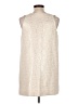 Glam Metallic Ivory Cocktail Dress Size L (estimated) - photo 2