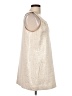 Glam Metallic Ivory Cocktail Dress Size L (estimated) - photo 4