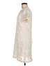 Maison Jules 100% Polyester Ivory Casual Dress Size M - photo 5