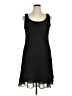 Scarlett 100% Polyester Solid Black Casual Dress Size 16 - photo 1
