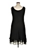 Scarlett 100% Polyester Solid Black Casual Dress Size 16 - photo 2