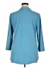 Charter Club Blue 3/4 Sleeve Blouse Size XL - photo 2