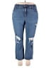 Universal Thread Hearts Blue Jeans Size 20 - photo 1