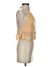 Dream State 100% Rayon Tan Sleeveless Blouse Size S - photo 4