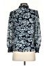 J.Crew Blue Long Sleeve Blouse Size XXS - photo 2