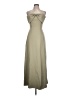 REVELRY 100% Polyester Tan Cocktail Dress Size 10 - photo 1