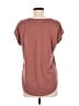 Green Envelope Brown Short Sleeve Top Size M - photo 2