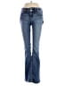 BKE Hearts Blue Jeans Size 25 waist - photo 1
