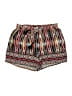 Ella Moss 100% Rayon Print Red Shorts Size XS - photo 1