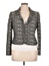 Le Suit Animal Print Silver Blazer Size 14 - photo 1