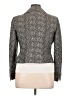 Le Suit Animal Print Silver Blazer Size 14 - photo 2