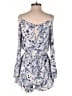 Altar'd State 100% Polyester Paisley Blue Romper Size S - photo 2