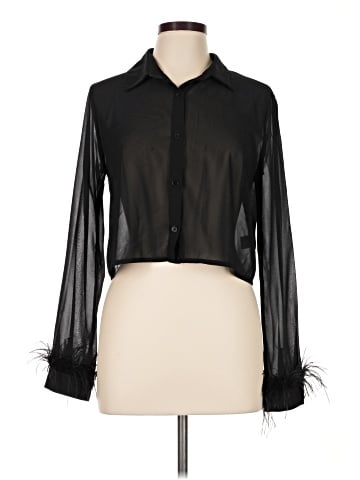 Superdown Long Sleeve Blouse (view 1)