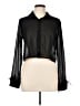Superdown 100% Polyester Black Long Sleeve Blouse Size L - photo 1