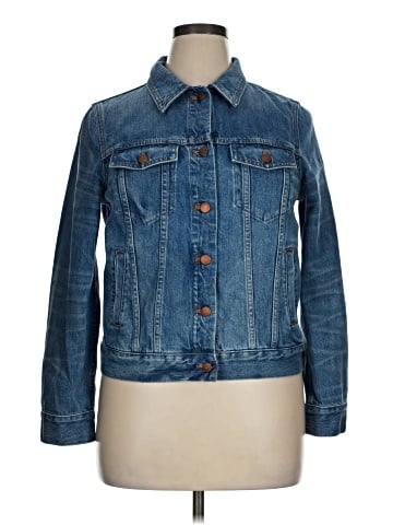 Madewell The Jean Jacket in Pinter Wash (view 1)