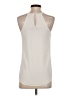 Naked Zebra Ivory Sleeveless Blouse Size S - photo 2