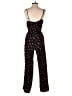 Forever 21 100% Rayon Hearts Black Jumpsuit Size S - photo 2