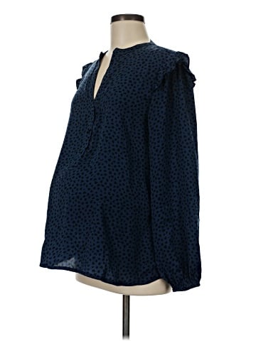Motherhood Long Sleeve Blouse (view 1)