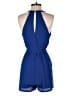 Express 100% Polyester Solid Blue Cocktail Dress Size 6 - photo 2