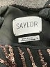 Saylor 100% Polyester Graphic Black Cocktail Dress Size S - photo 7