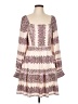 Hale Bob Paisley Ivory Purple Casual Dress Size L - photo 1
