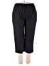 Unbranded Solid Black Casual Pants Size XXXL - photo 1