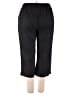 Unbranded Solid Black Casual Pants Size XXXL - photo 2