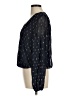 ASTR The Label 100% Polyester Black Blue Long Sleeve Blouse Size M - photo 5