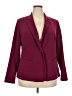 Lane Bryant Burgundy Blazer Size 20 - photo 1