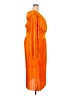 ELOQUII 100% Polyester Orange Cocktail Dress Size 18 Plus - photo 4