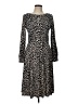 Jessica Howard Animal Print Brown Casual Dress Size 10 (petite) - photo 1