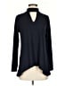 Espresso Black Long Sleeve Turtleneck Size S - photo 1