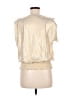 MICHAEL Michael Kors 100% Polyester Gold Sleeveless Top Size M - photo 2