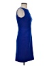 Milly Solid Blue Cocktail Dress Size 2 - photo 4