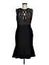 BCBGMAXAZRIA Black Cocktail Dress Size 8 - photo 1