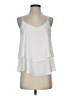 Blue Rain Ivory Sleeveless Blouse Size S - photo 1