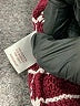SO Stripes Burgundy Pullover Sweater Size XL - photo 8