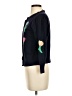 Aaeda Hearts Black Blue Cardigan Size XS - photo 5