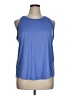 Tek Gear Blue Sleeveless T-Shirt Size 1X - photo 1