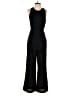 Adelyn Rae 100% Polyester Solid Black Jumpsuit Size M - photo 1