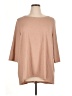 Cuddl Duds Tan 3/4 Sleeve Top Size 1X - photo 1