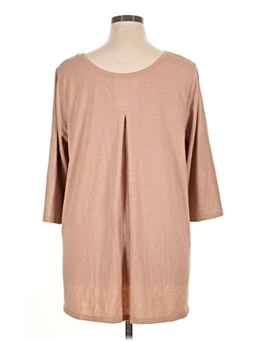 Cuddl Duds 3/4 Sleeve Top (view 2)