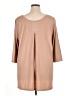 Cuddl Duds Tan 3/4 Sleeve Top Size 1X - photo 2