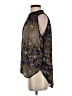 Parker 100% Silk Black Blouse Size S - photo 5