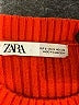 Zara Orange Sweater Vest Size S - photo 7