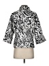 Samuel Dong 100% Polyester Animal Print White Jacket Size S - photo 2