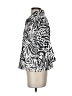 Samuel Dong 100% Polyester Animal Print White Jacket Size S - photo 5