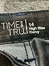 Time and Tru Black Jeans Size 14 - photo 4