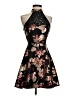 Francesca's Floral Black Cocktail Dress Size XS - photo 1