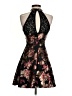Francesca's Floral Black Cocktail Dress Size XS - photo 2